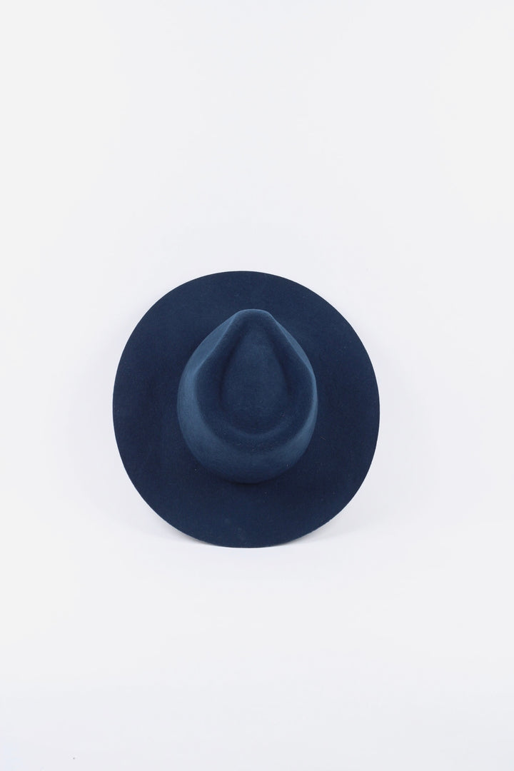 The Paige Rancher - Wool Felt - Dark teal (Clearance Final Sale)