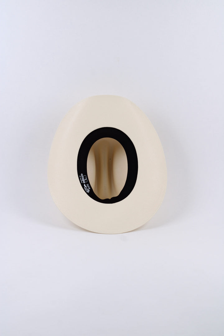 Bronco Structured Cowboy Hat - Ivory