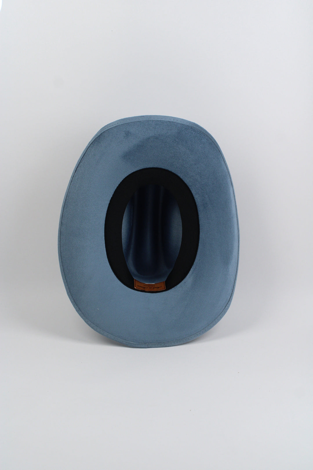 Texana Vegan Suede Cowboy Hat - Peacock Blue