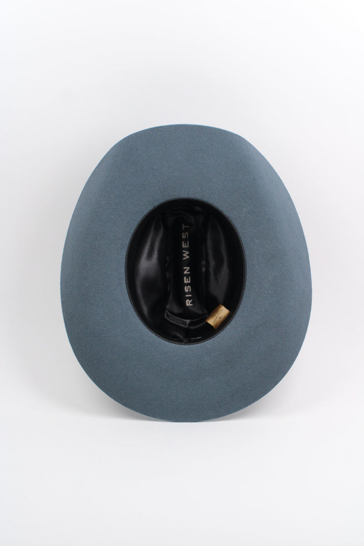 Risen West Mustang Cowboy Hat - Stone Blue