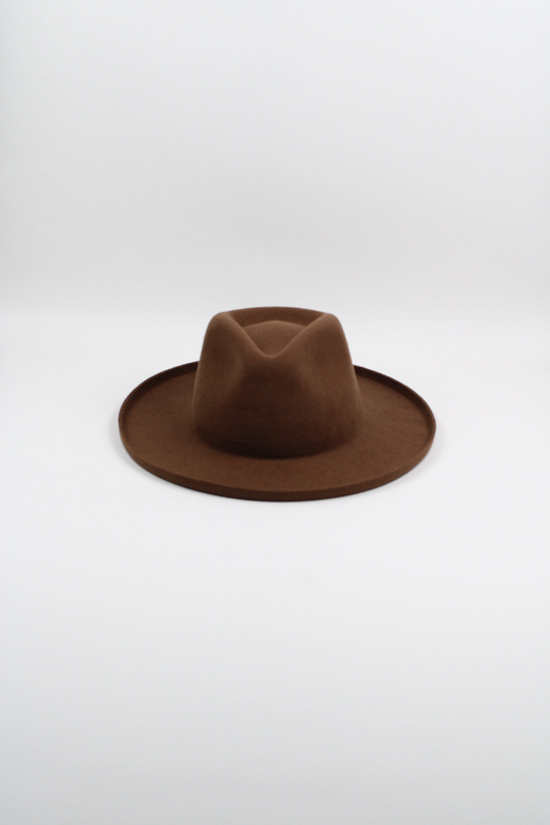 Risen West - Tucson Pencil Brim Rancher - Wool Felt - Caramel