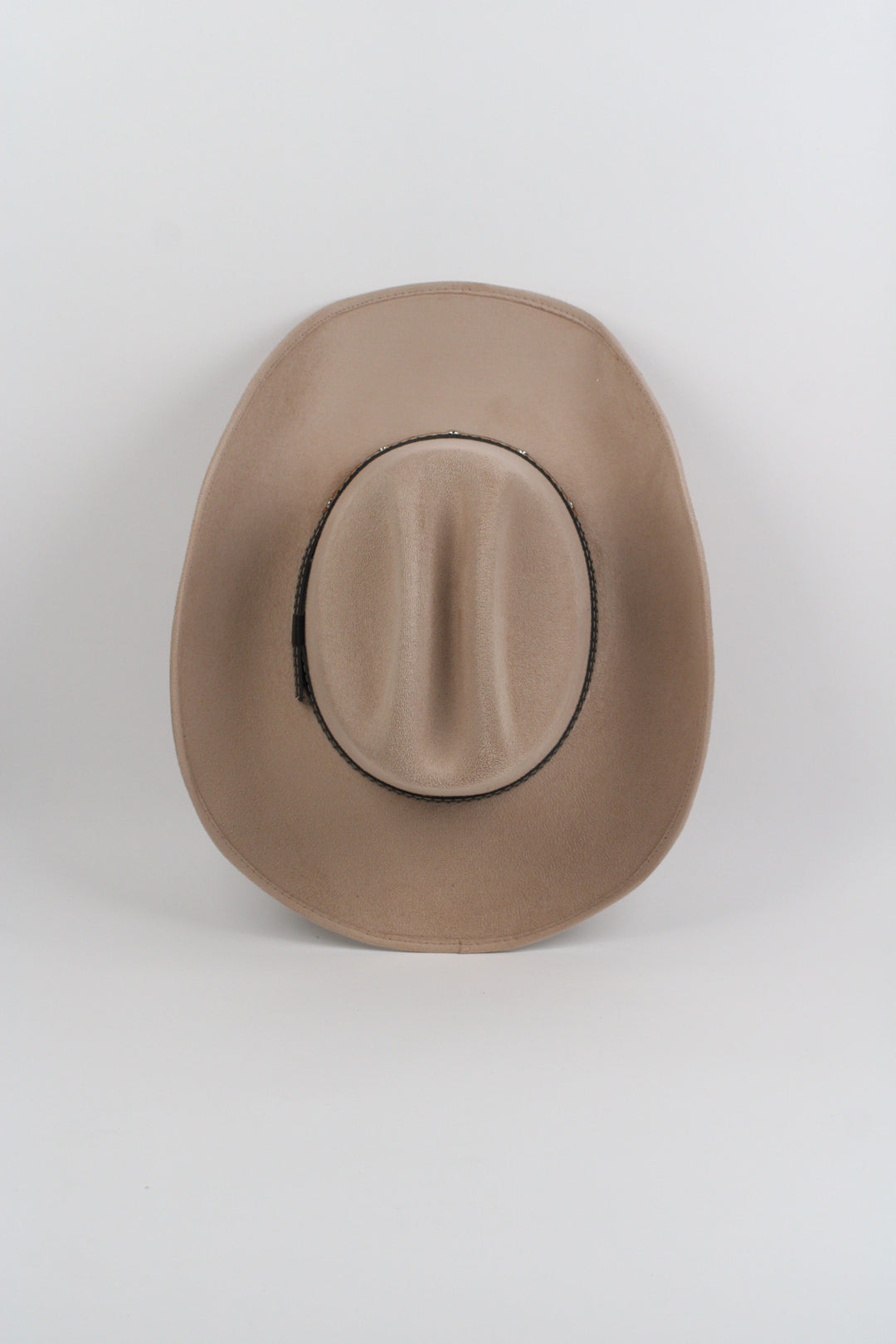 Texana Vegan Suede Cowboy Hat - Sand