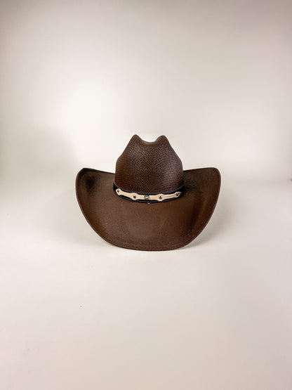 Midland Structured Cowboy Hat - Brown