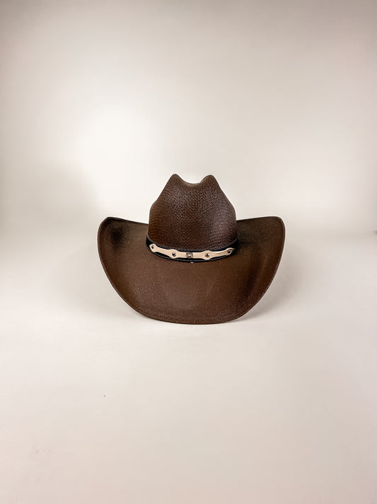 Midland Structured Cowboy Hat - Brown