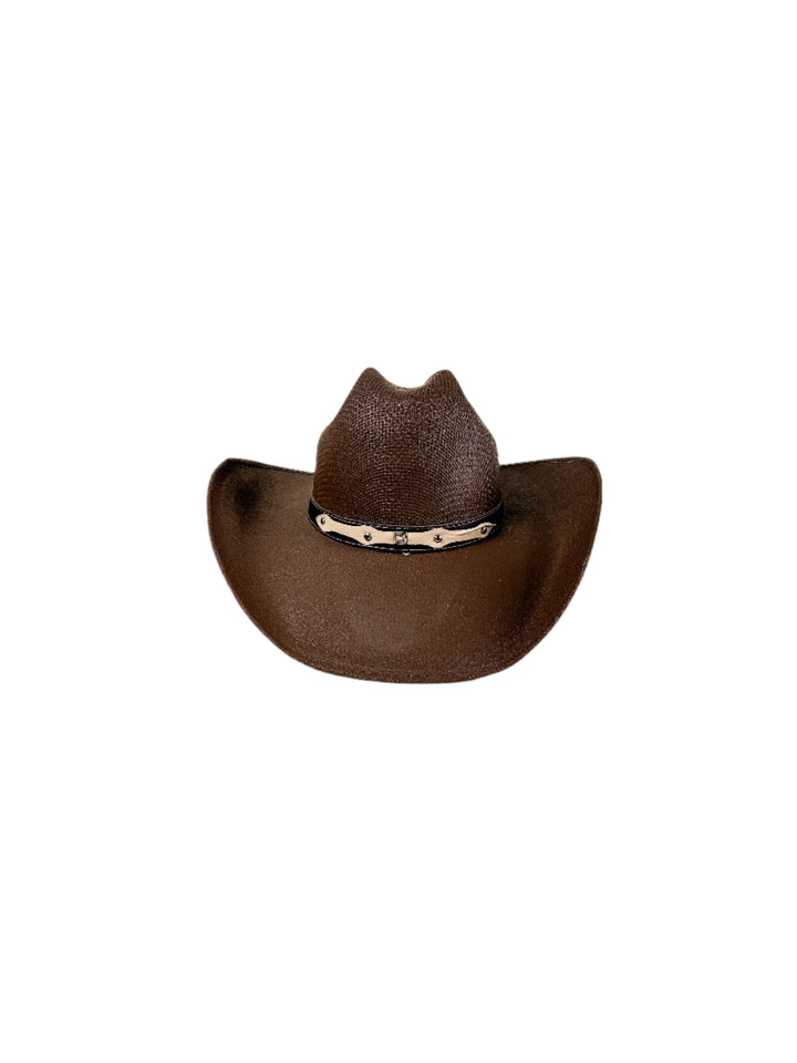 Midland Structured Cowboy Hat - Brown