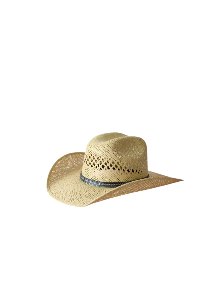 El Dorado Raffia Cowboy Hat - Tan