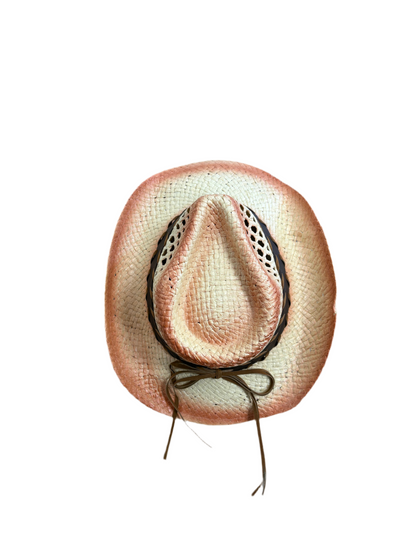 Morgan Cowboy Straw Hat - Tan