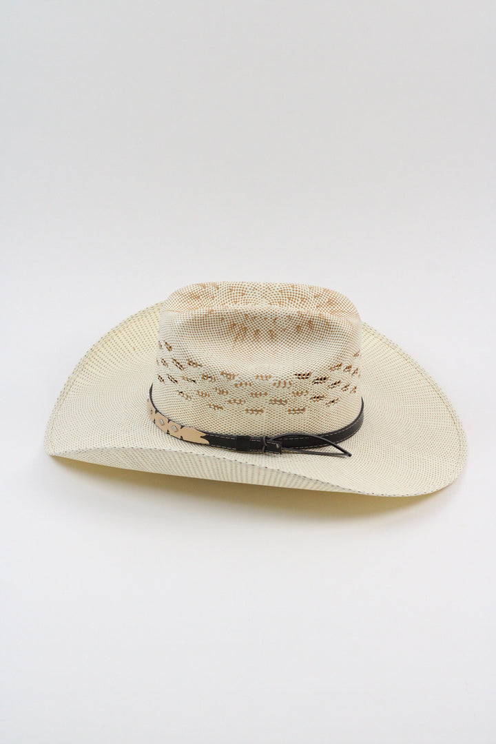 Bailey Straw Cattlemen Hat - Bone