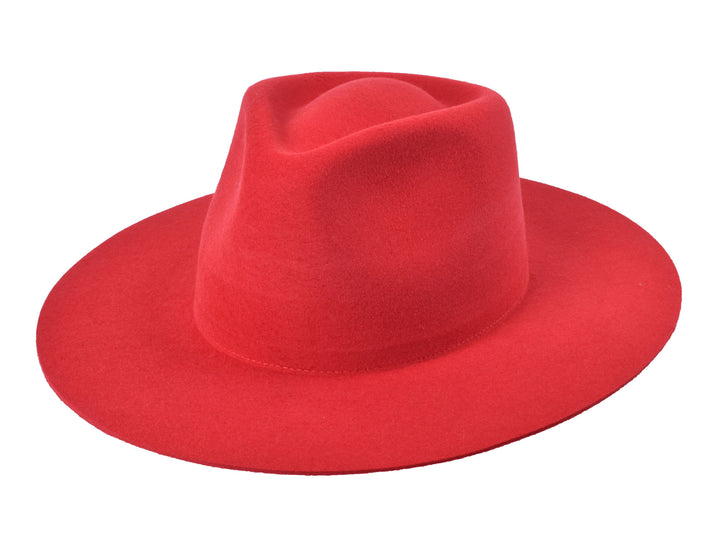 The Paige Rancher - Wool Felt - Red