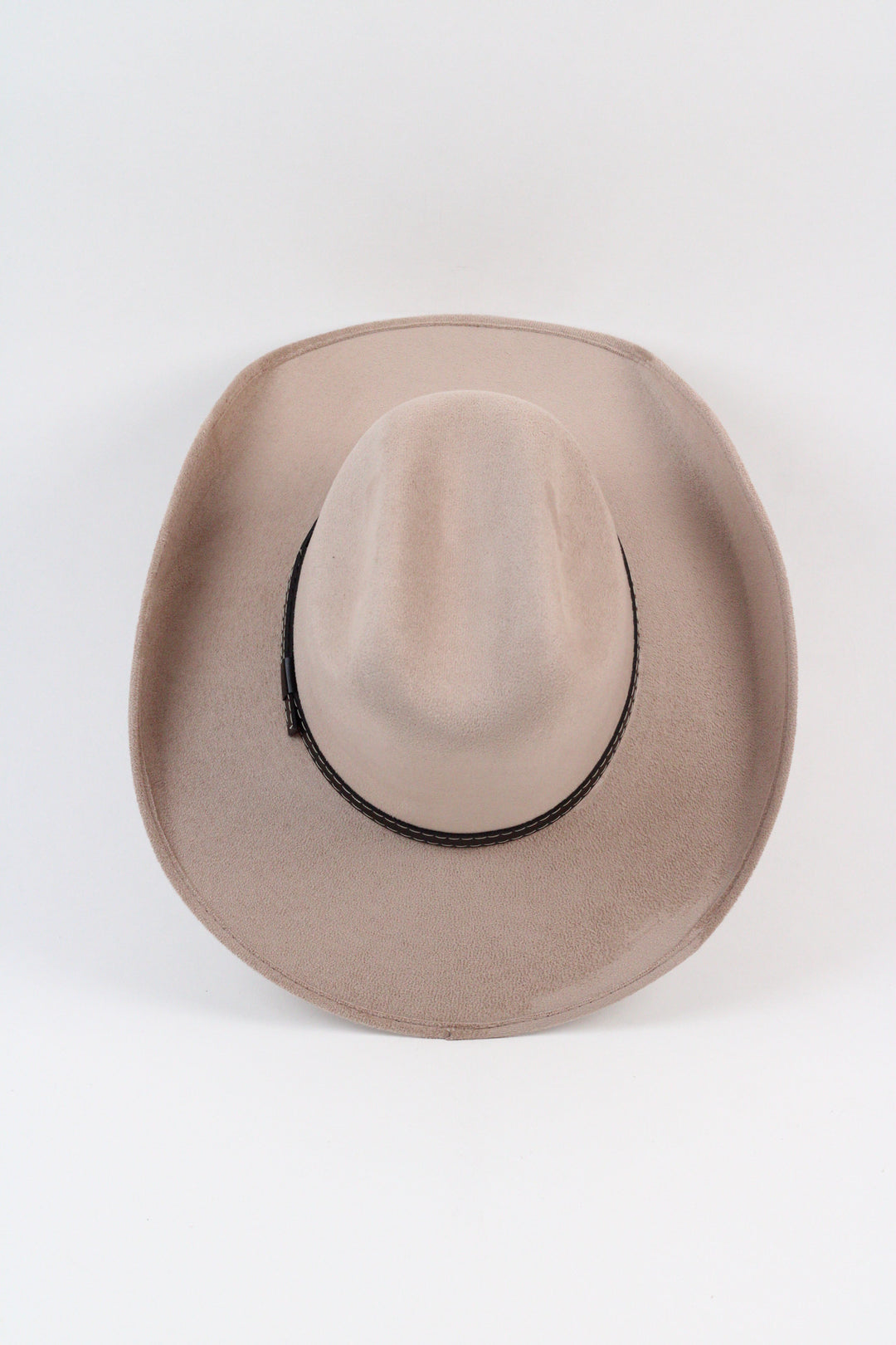 Austin Vegan Suede Cowboy Hat- Sand