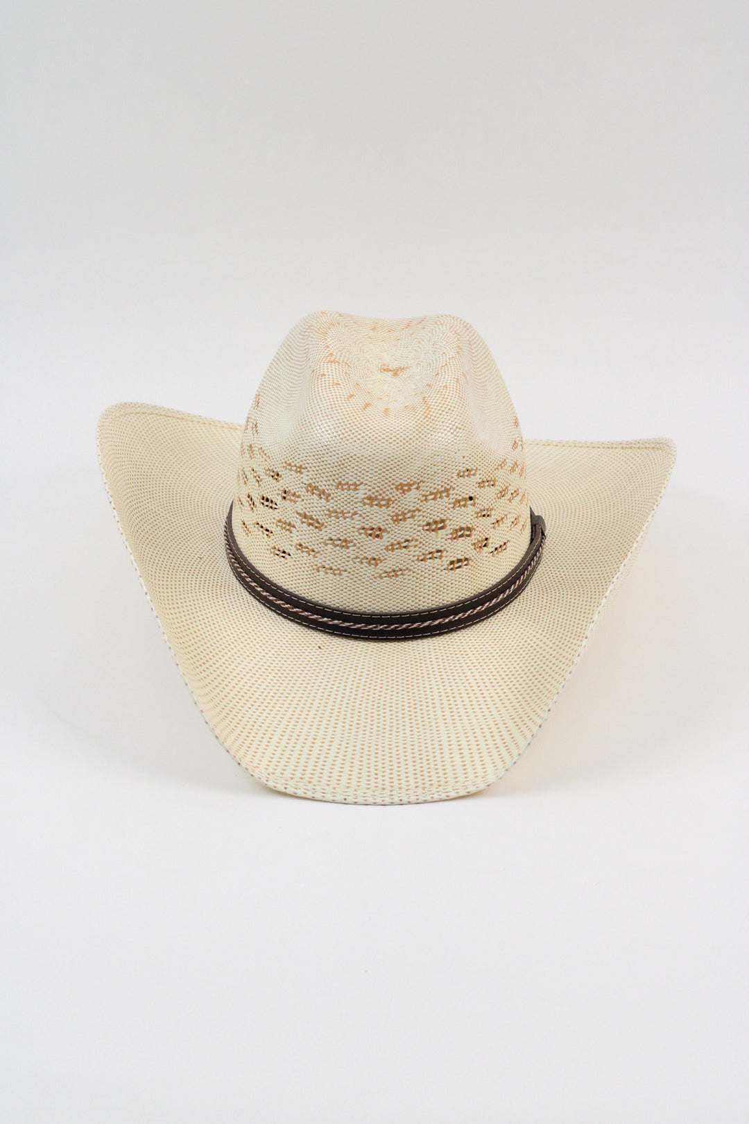 Bailey Straw Bull Rider Hat - Bone