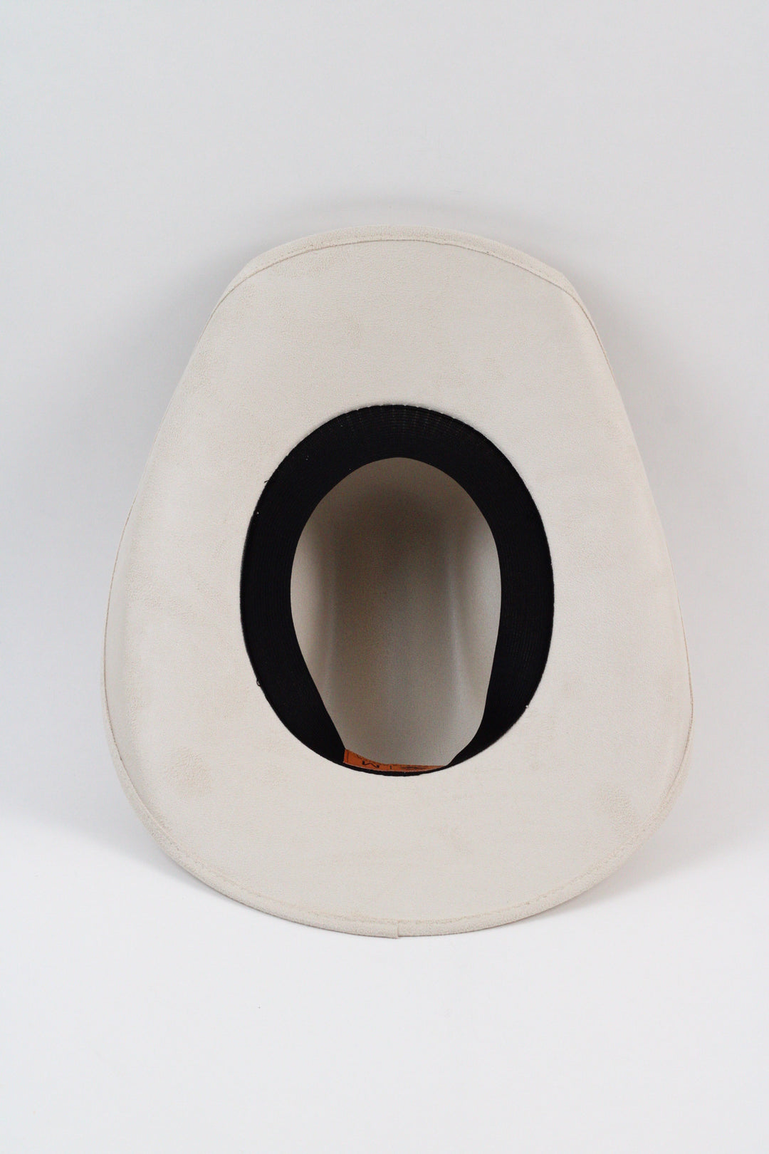 Austin Vegan Suede Cowboy Hat- Ivory