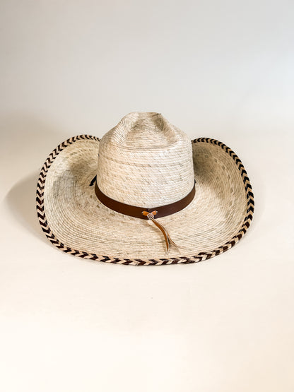 Ridge Palm Leaf Cowboy Hat