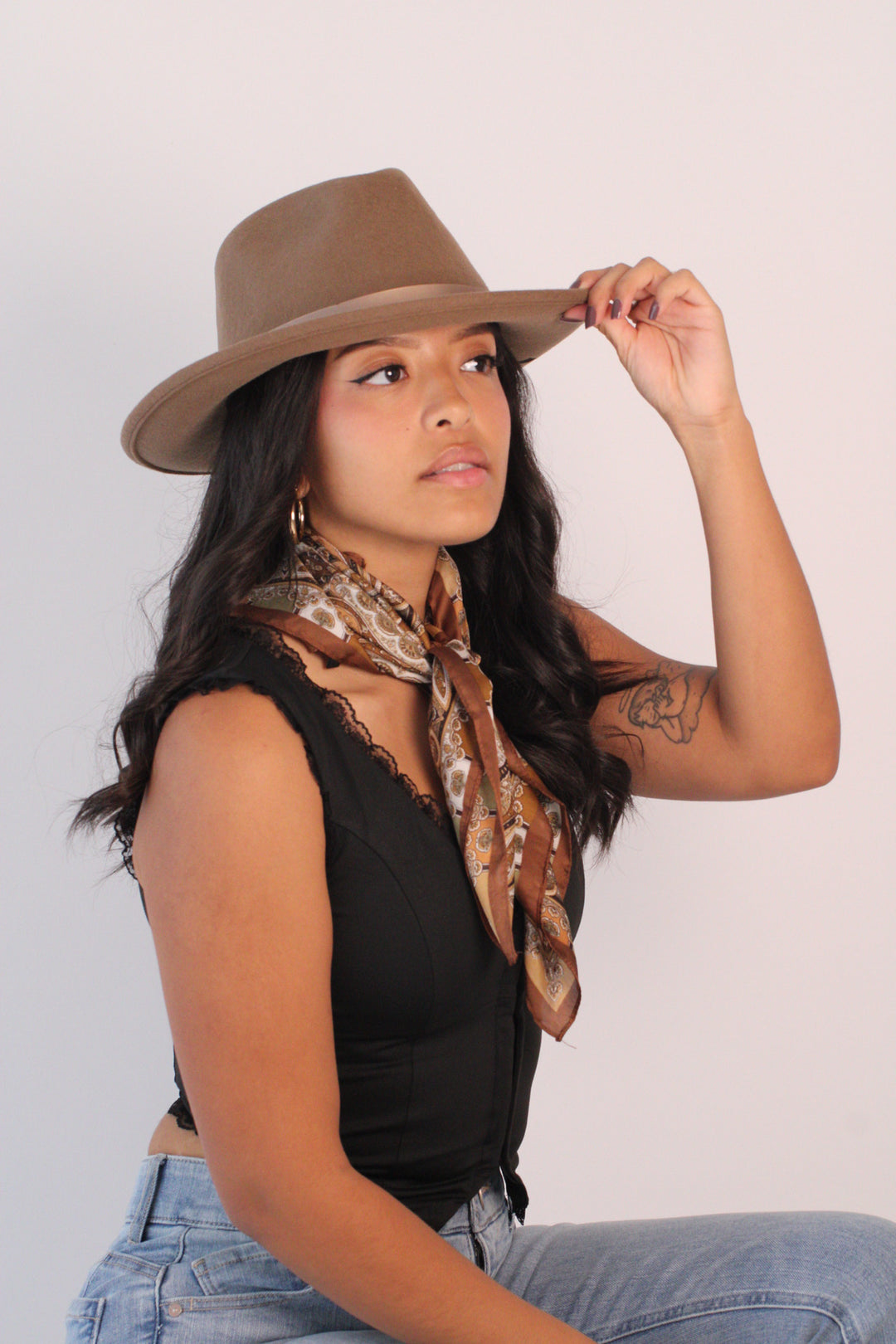 Risen West Westin Wool Felt Hat - Khaki