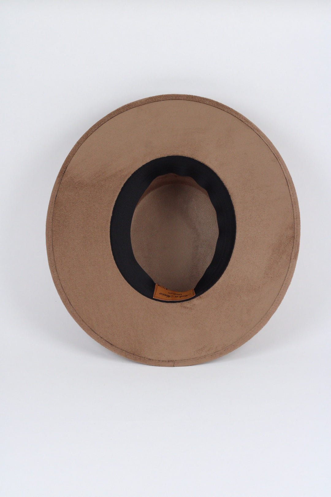 Vegan Suede Flat Top Hat-  Dusty Roads