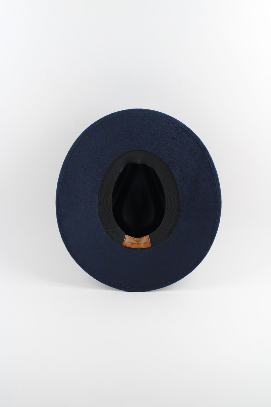 Vegan Suede Rancher Hat - Navy