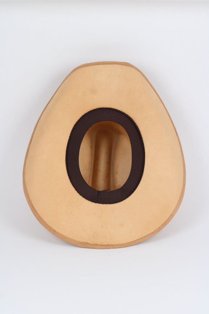 Texana Vegan Suede Cowboy Hat Classic - Cappuccino/Sand