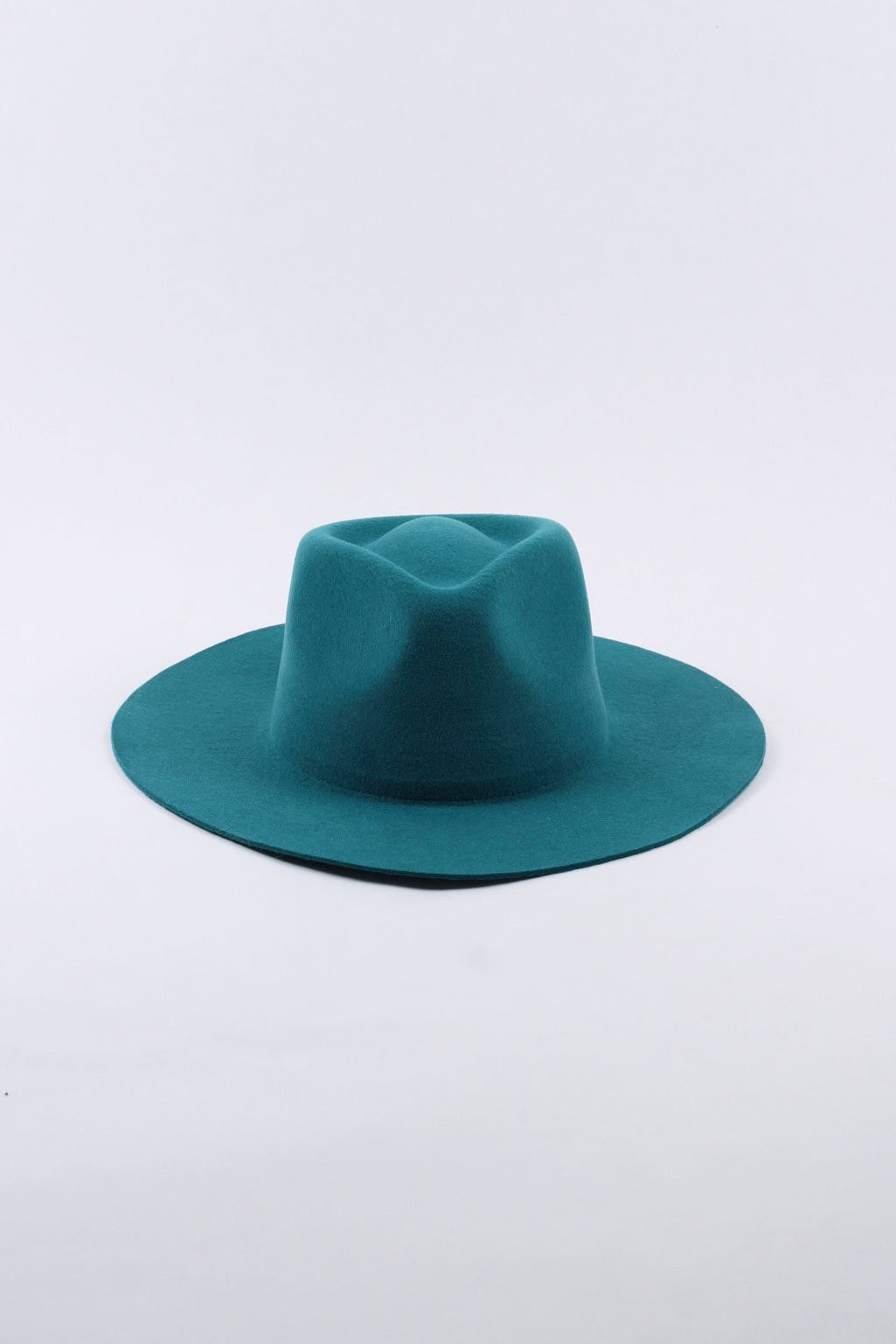 The Paige Rancher - Wool Felt - Turquoise (Clearance Final Sale)