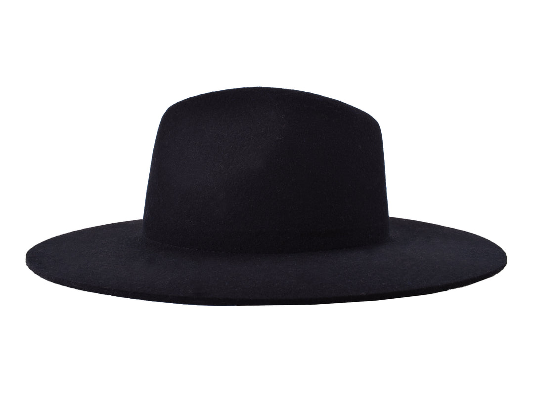The Paige Rancher - Wool Felt - Black