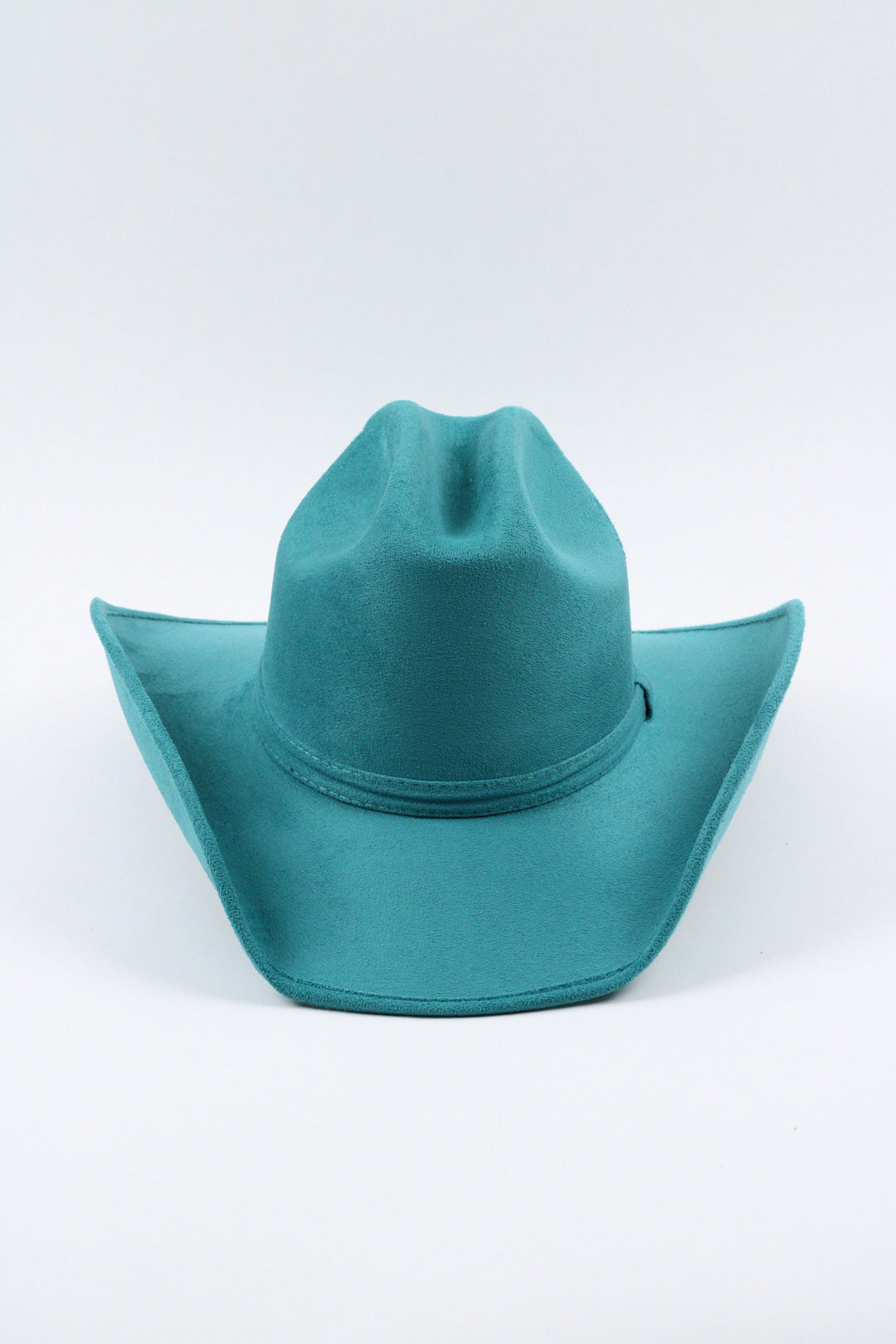 Texana Vegan Suede Cowboy Hat Classic - Turquoise