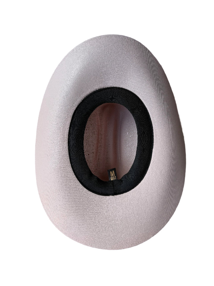 Luckenbach Mesh Top Structured Cowboy Hat - Pale Dusty Rose