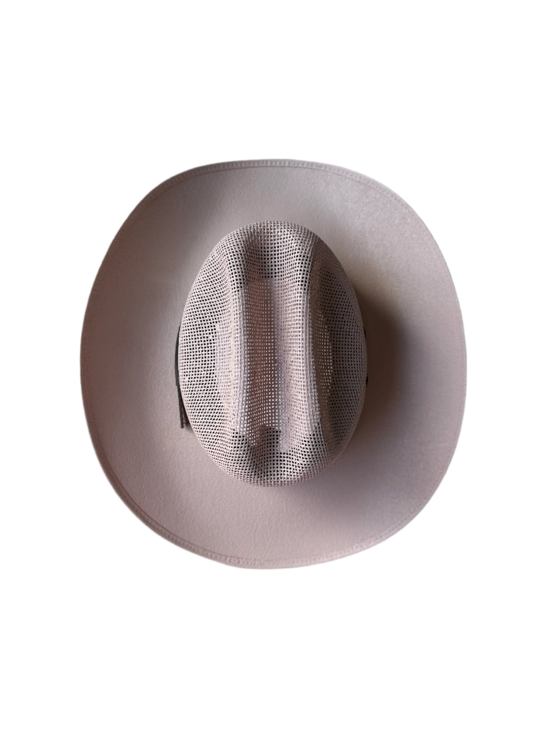 Luckenbach Mesh Top Structured Cowboy Hat - Pale Dusty Rose
