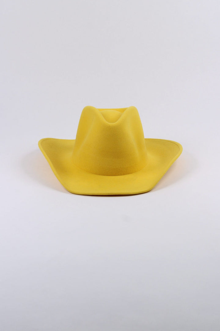 Laredo Western Wool Felt Hat - Yellow (Clearance Final Sale)