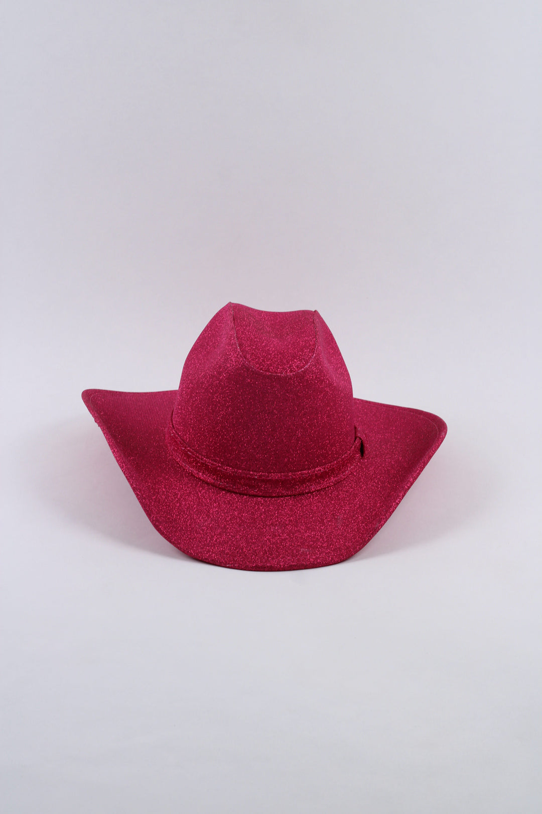 Imperfect Western Cowboy Glitter Hat- Hot Pink