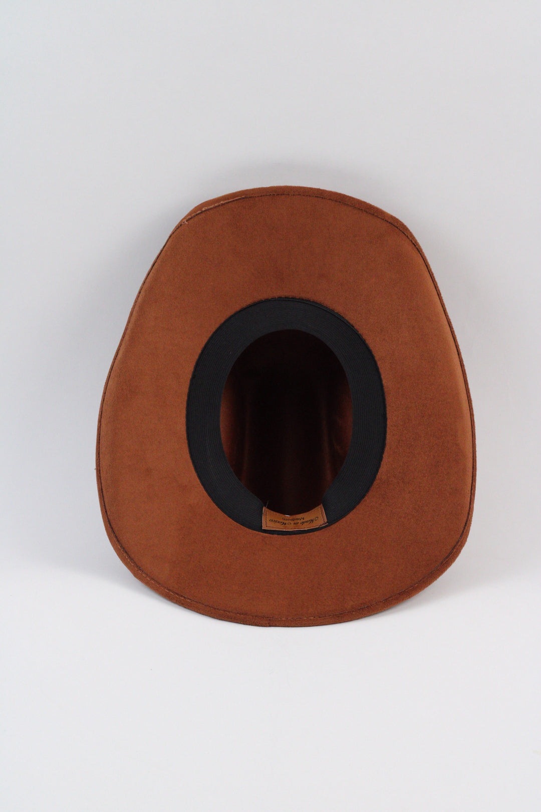 Austin Vegan Suede Cowboy Hat- Caramel