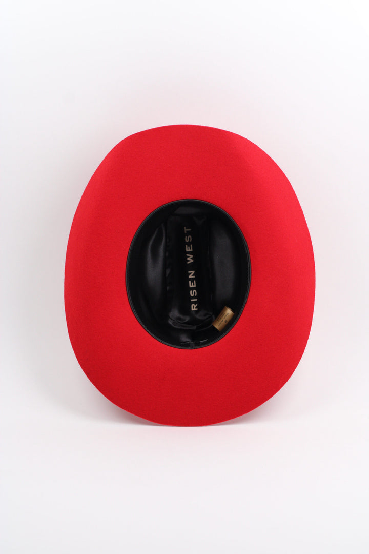 Risen West Mustang Cowboy Hat - Red