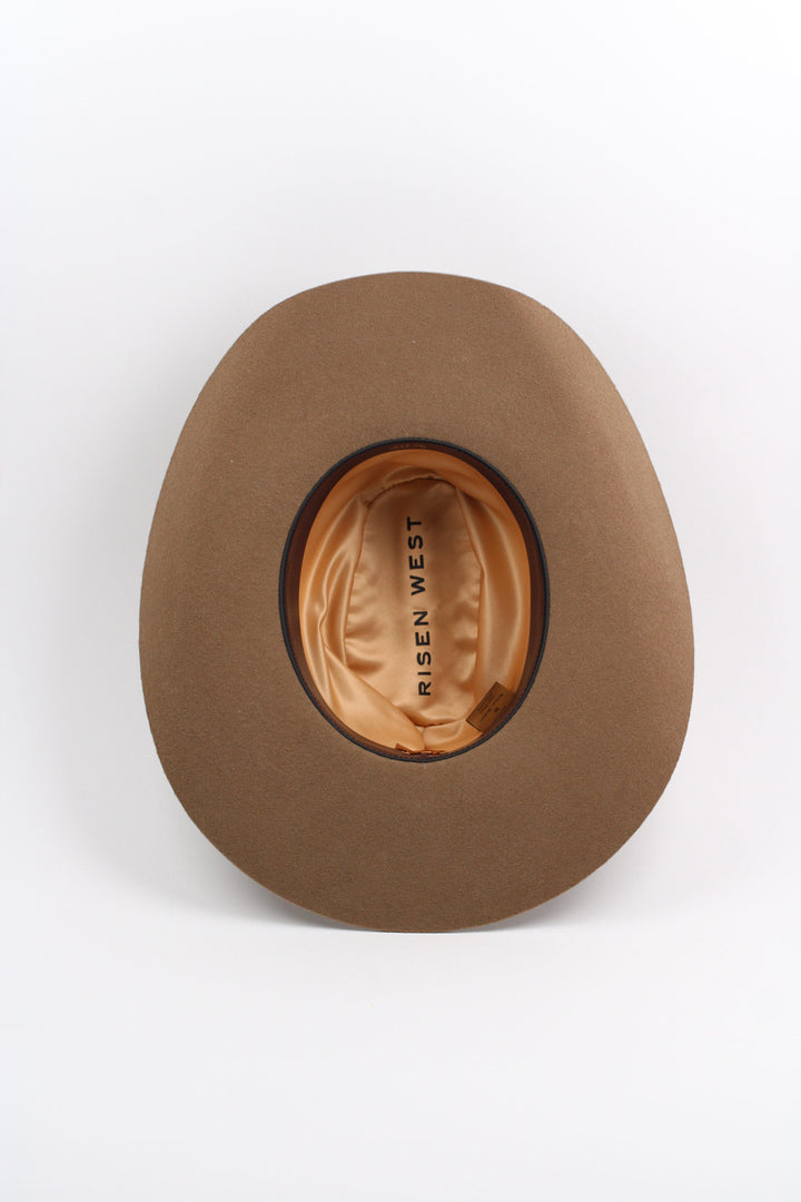 Risen West Mustang Cowboy Hat - Khaki