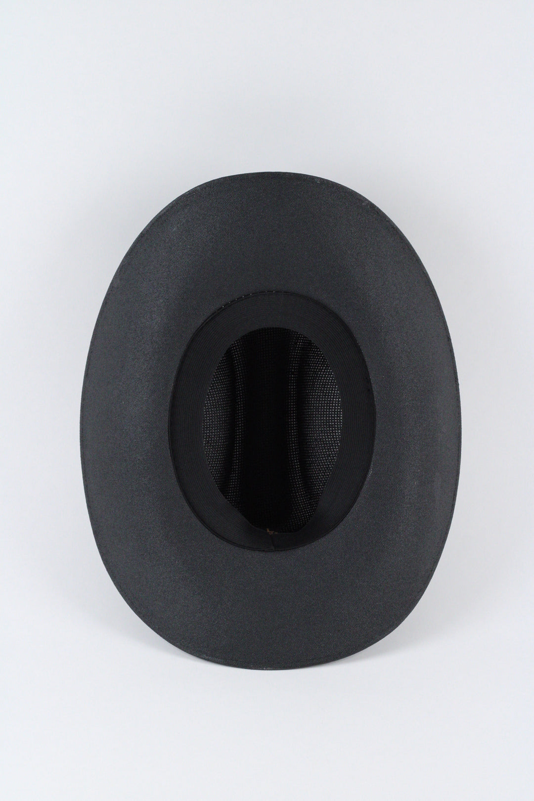 Luckenbach Cattlemen Mesh Top Structured Cowboy Hat - Black