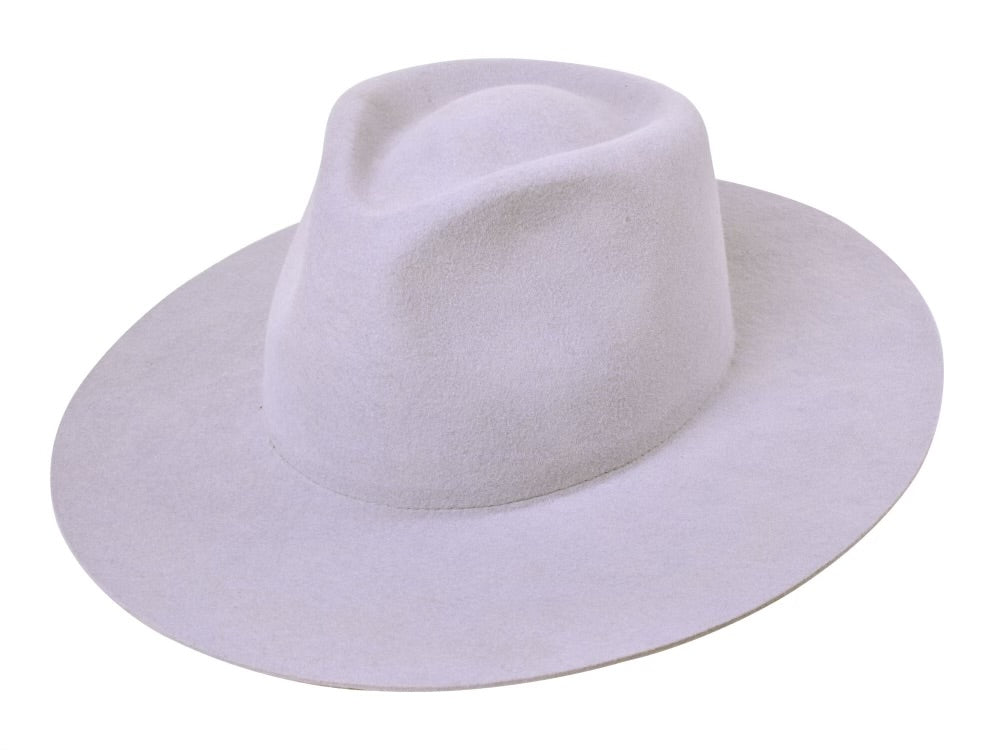 The Paige Rancher - Wool Felt - Silver belly