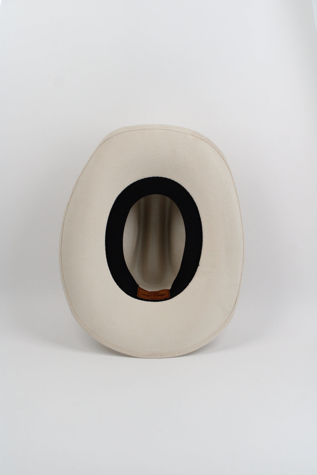 Texana Vegan Suede Cowboy Hat - Ivory
