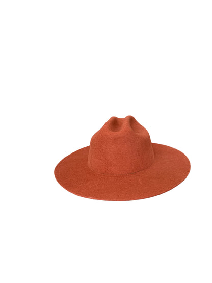 The Quinn Cattlemen Wool Felt Hat - Brick