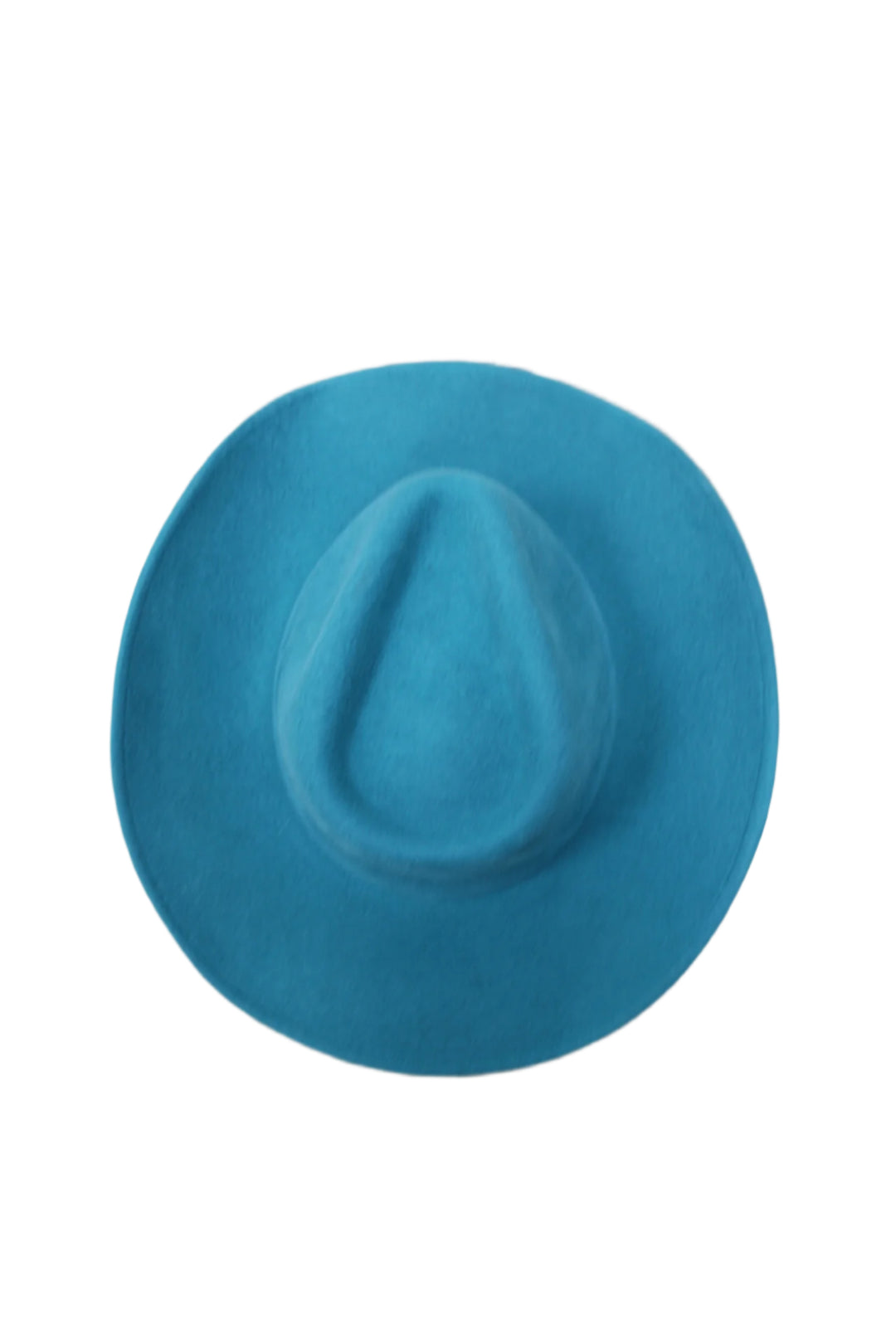 The Laredo Western Wool Felt Hat - Turquoise