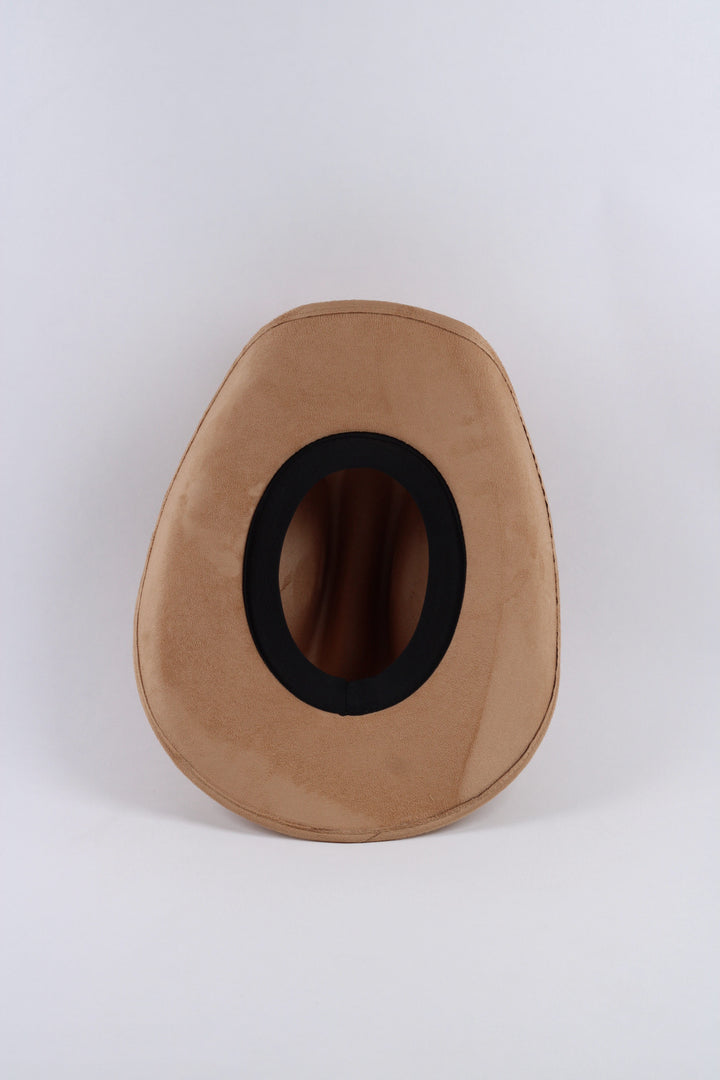 Texana Vegan Suede Cowboy Hat Classic - Cappuccino
