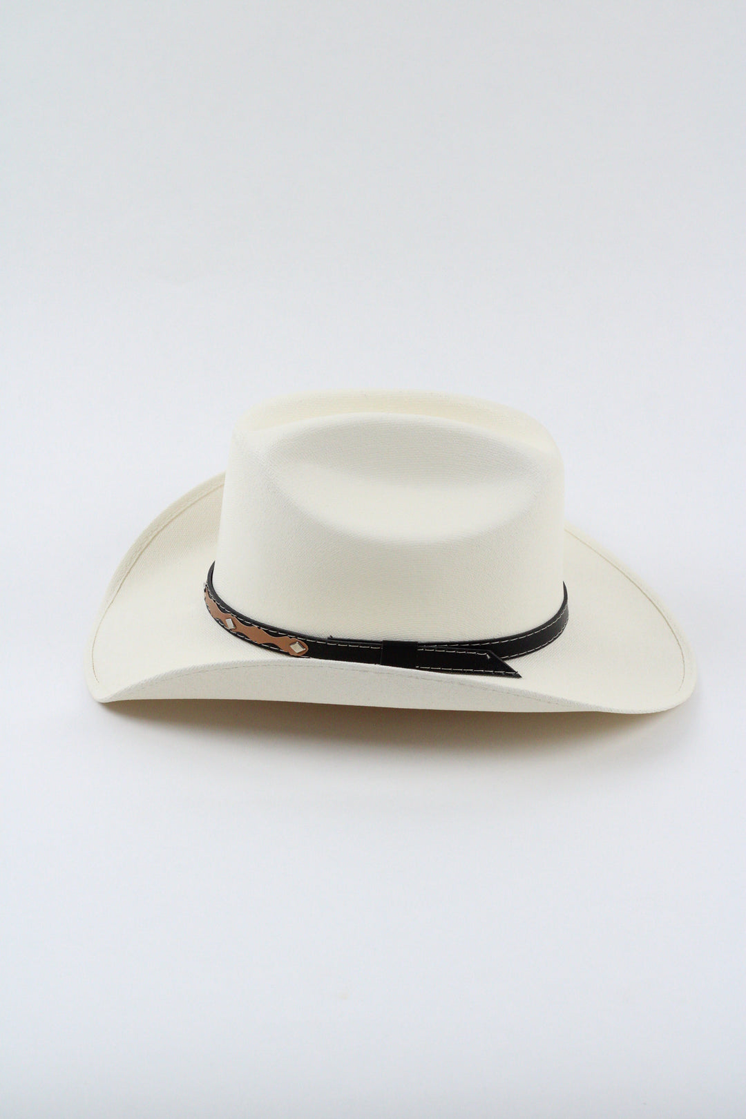 Kids Lonestar Cattlemen Straw Cowboy Hat - Ivory