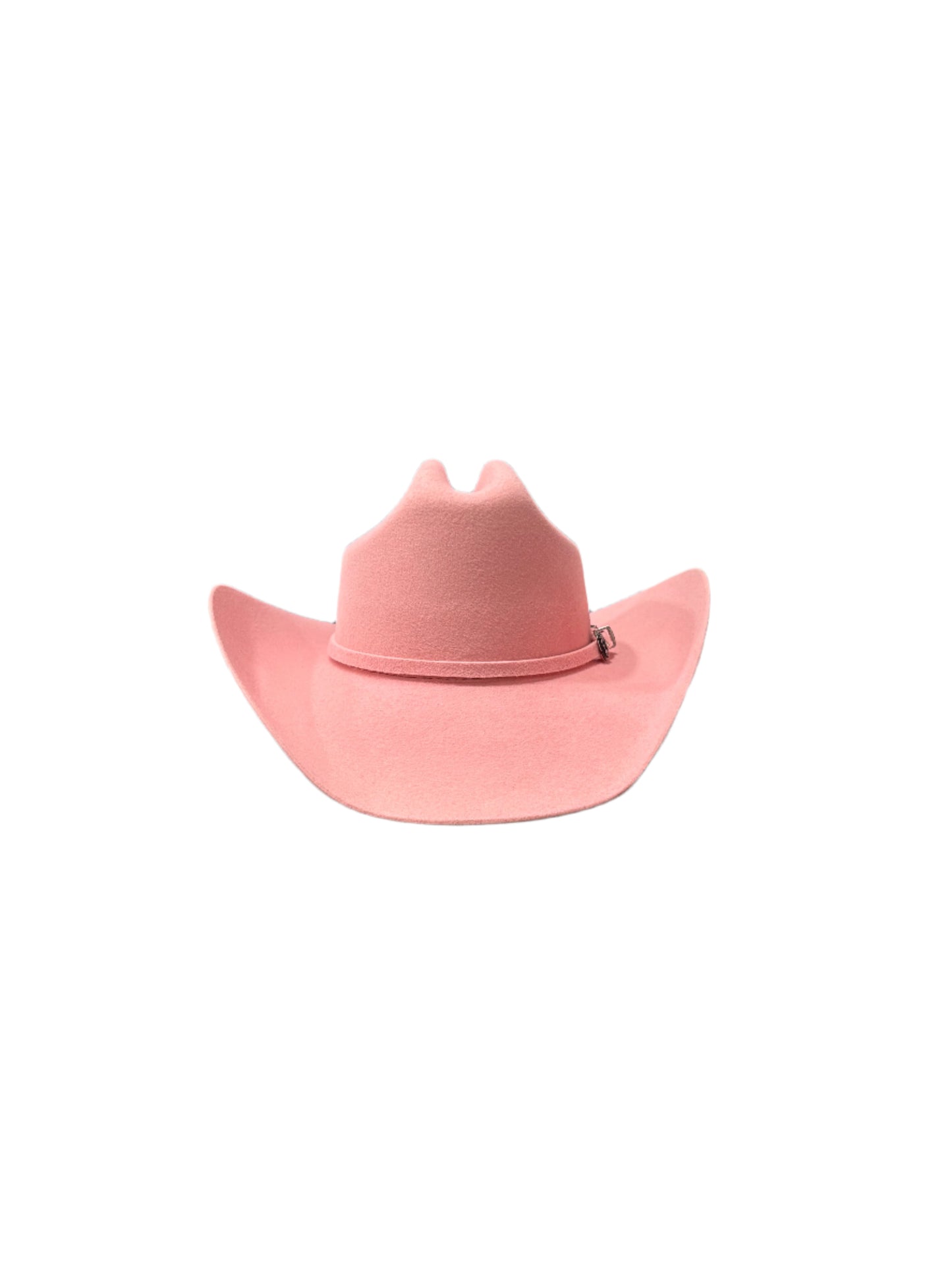 Wren Merino Wool Western Hat - Blush Pink