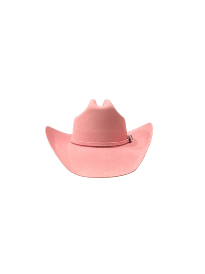 Wren Merino Wool Western Hat - Blush Pink