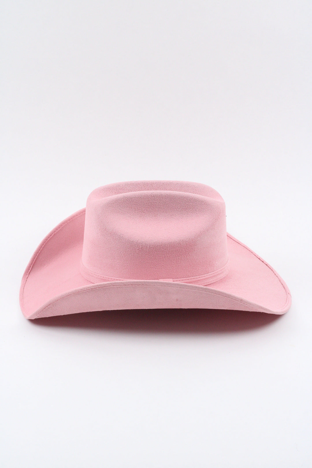 Texana Vegan Suede Cowboy Hat Classic - Blush Pink