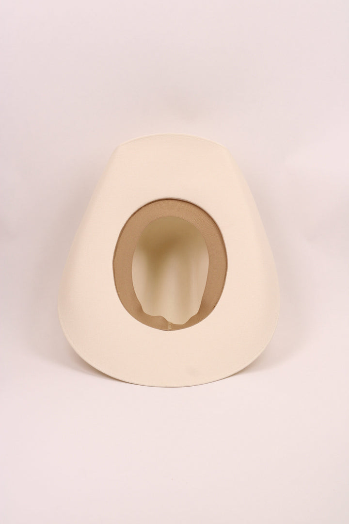 Lonestar Bull Rider Straw Cowboy Hat - Ivory