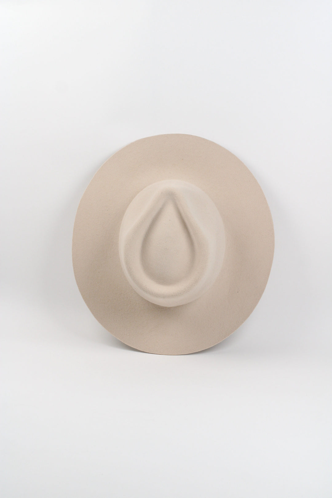 The Paige Rancher - Wool Felt - Ivory