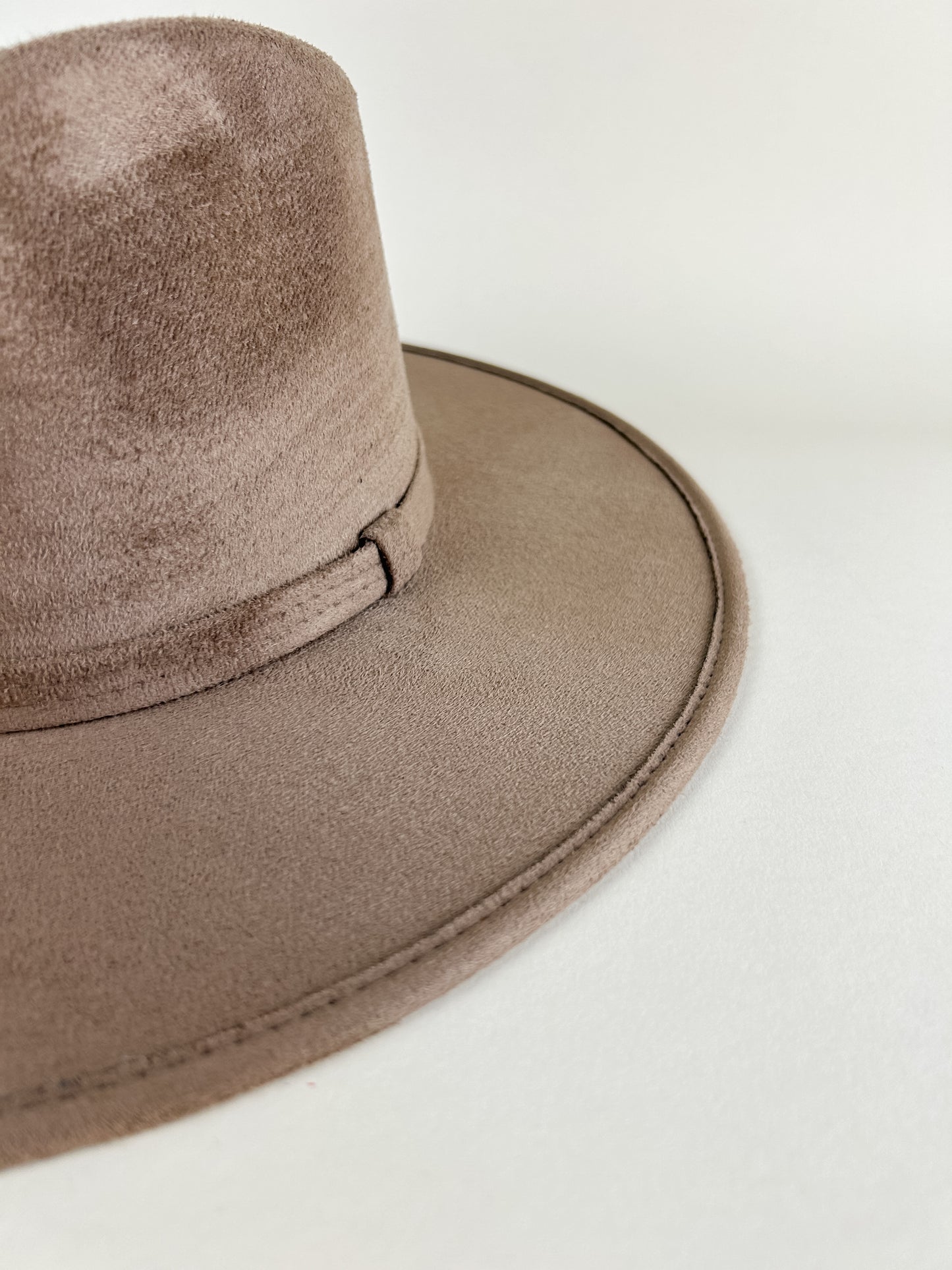 Vegan Suede Teardrop Hat - Dusty Roads