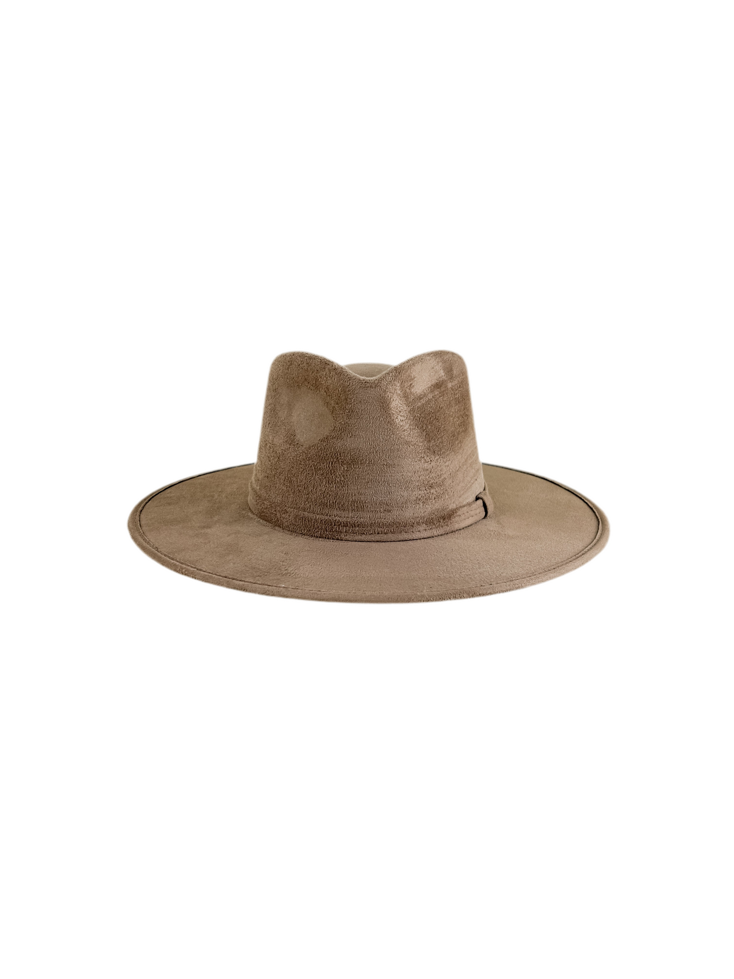 Vegan Suede Teardrop Hat - Dusty Roads