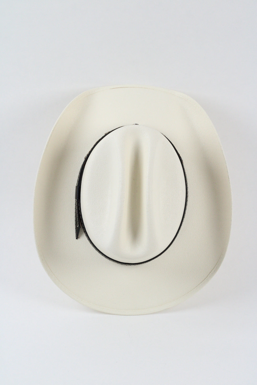 Kids Lonestar Cattlemen Straw Cowboy Hat - Ivory