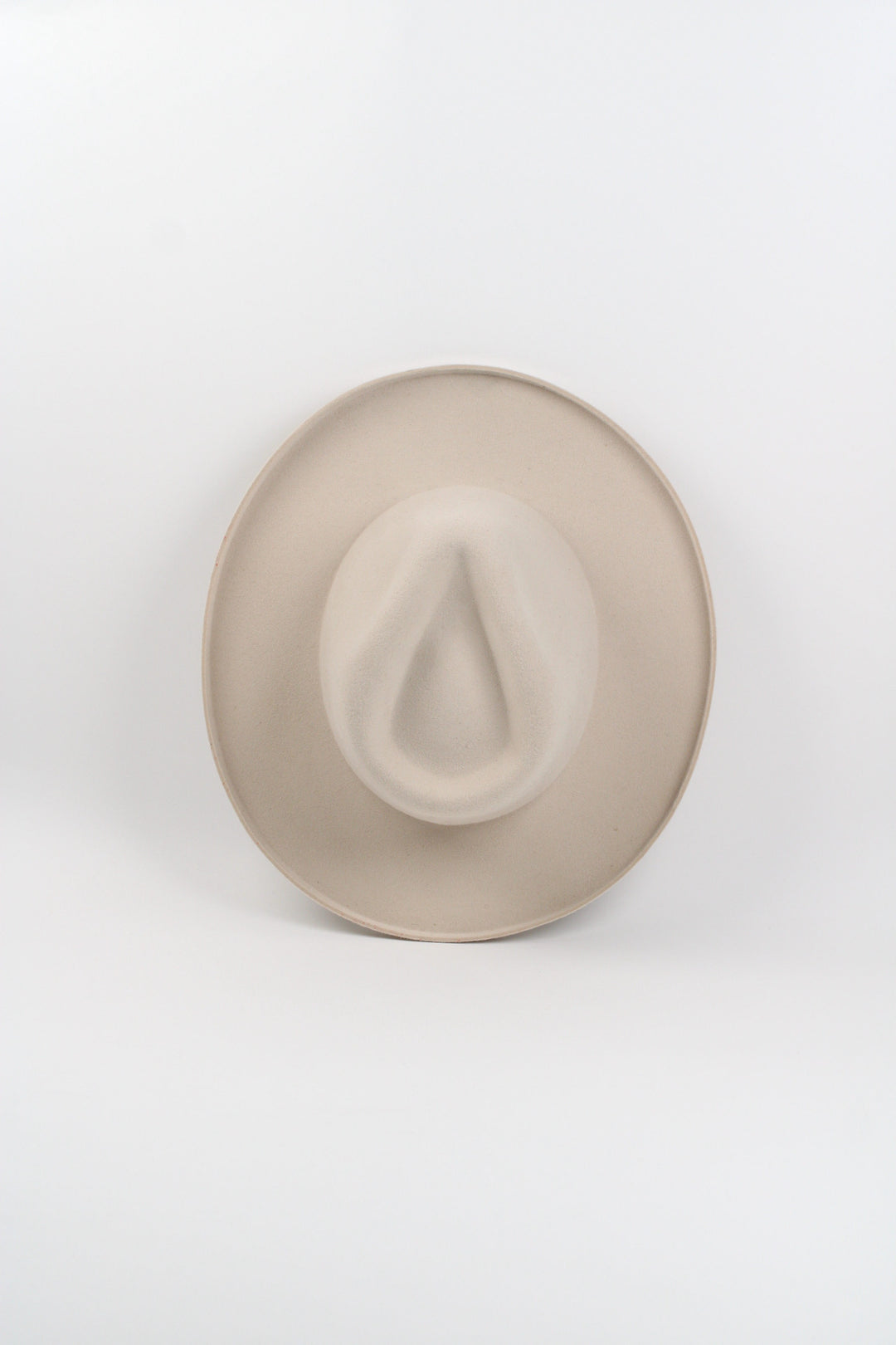 The Tucson Pencil Brim Rancher - Wool Felt - Ivory