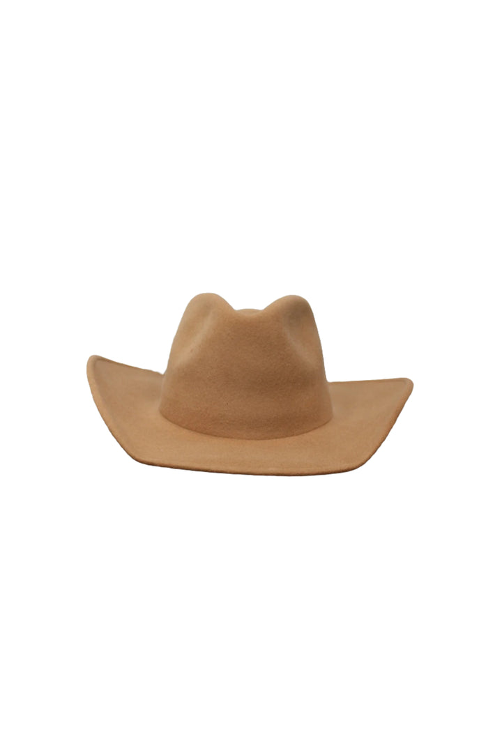 The Laredo Western Wool Felt Hat - Tan