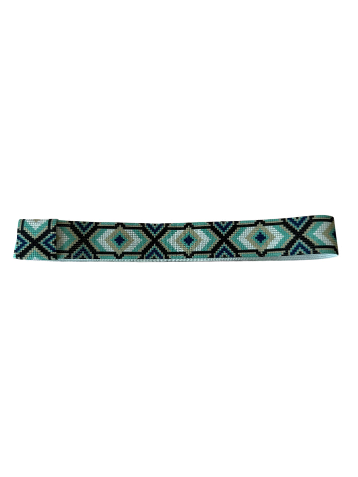 Boho Stretch Hat Band - Turquoise Mesa