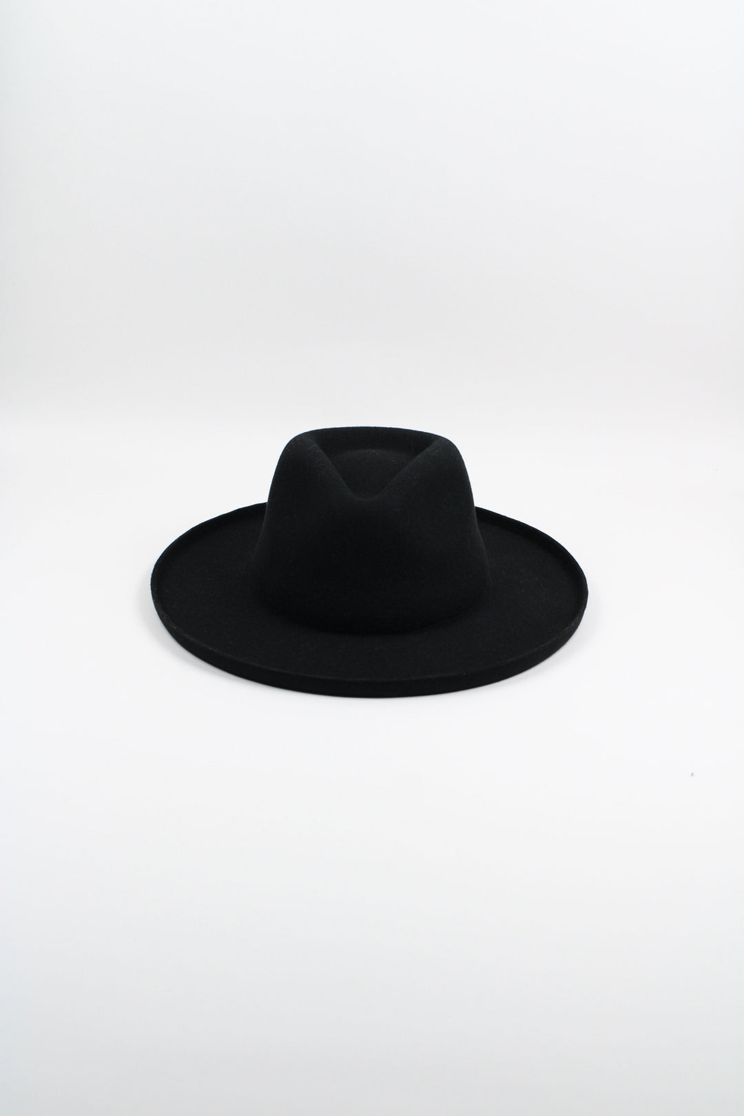 Risen West - Tucson Pencil Brim Rancher - Wool Felt - Black